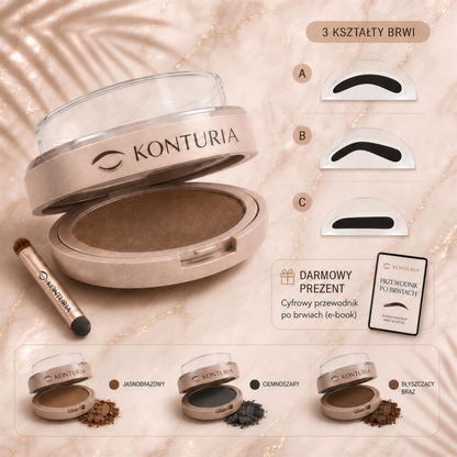 KONTURIA™ - stempel, który robi symetryczne brwi w 3 sekundy